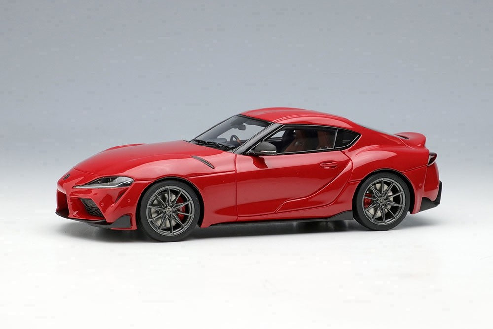 EIDOLON EM468C 1/43 Toyota GR Supra RZ A91 2022 Prominence Red Japan