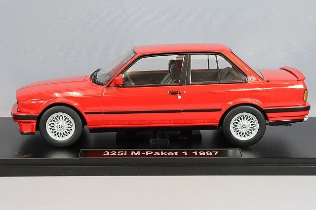 KK Scale KKDC180742 1/18 BMW 325i E30 M Package 1987 Red Diecast