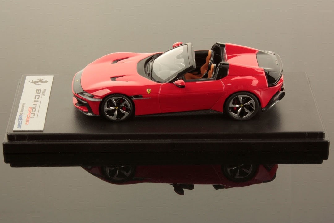 Looksmart LS556C 1/43 Ferrari 12Cilindri Spider 2024 Rosso Corsa Red Resin