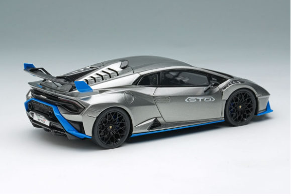 Make Up EIDOLON EM737E 1/43 Lamborghini Huracan STO 2021 Grigio Nimbus/Blue