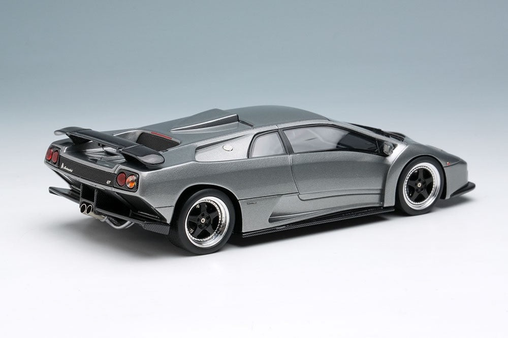 EIDOLON EM782C 1/43 Lamborghini Diablo GT 1999 Argento Titanium Resin