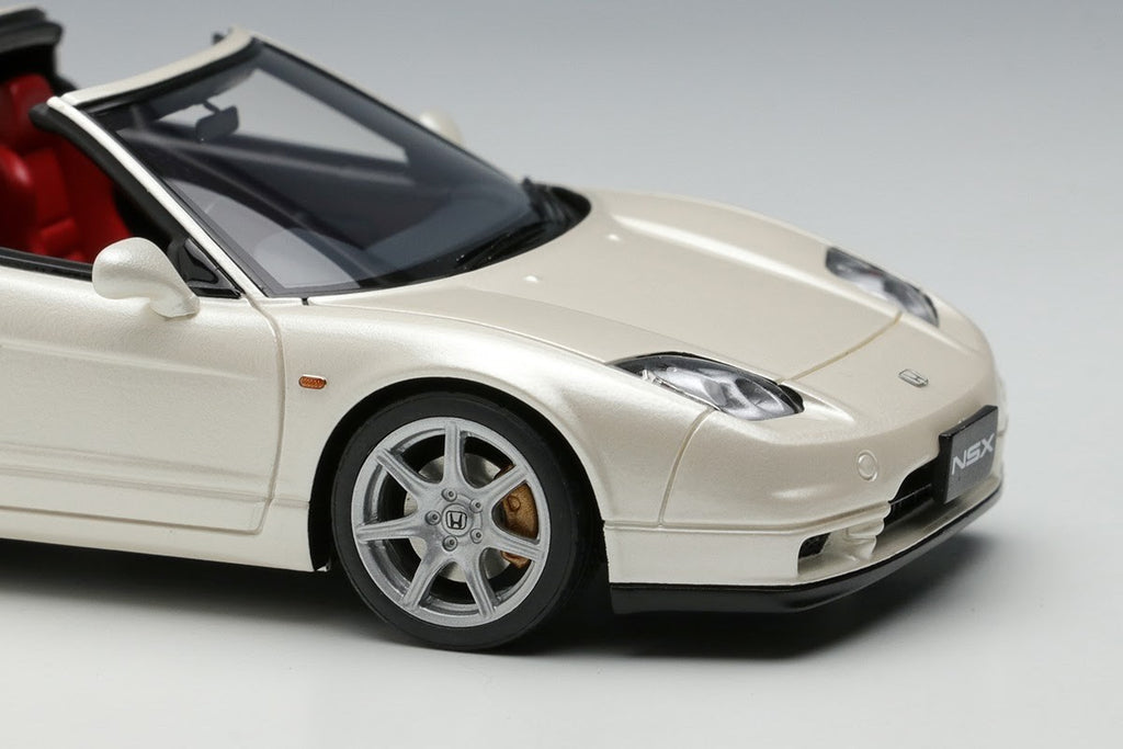 Make Up EIDOLON EM586B 1/43 Honda NSX Type T Platinum White Pearl Finish 2001