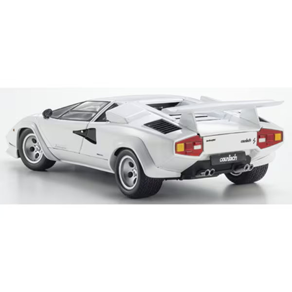 Kyosho KS08320WFL 1:18 Lamborghini Countach LP400S White Diecast Model Car