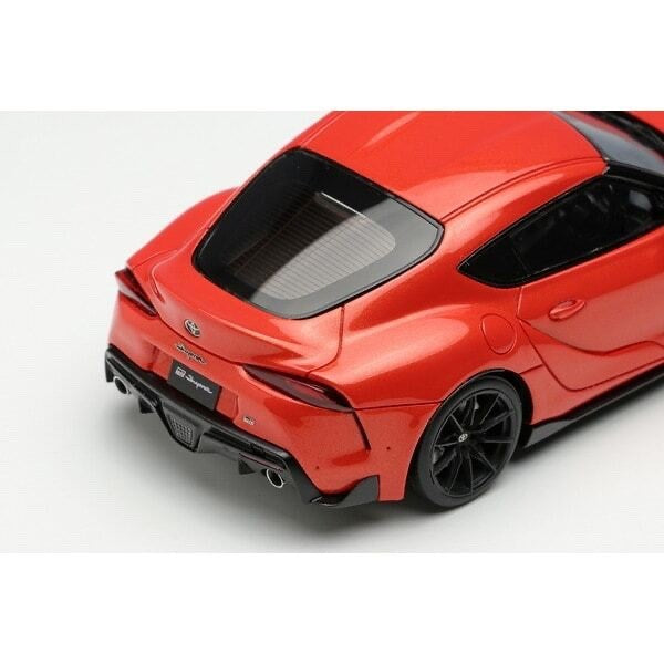 Make Up EIDOLON EM730 1/43 Toyota GR Supra RZ A91 Plasma Orange 100 Edition