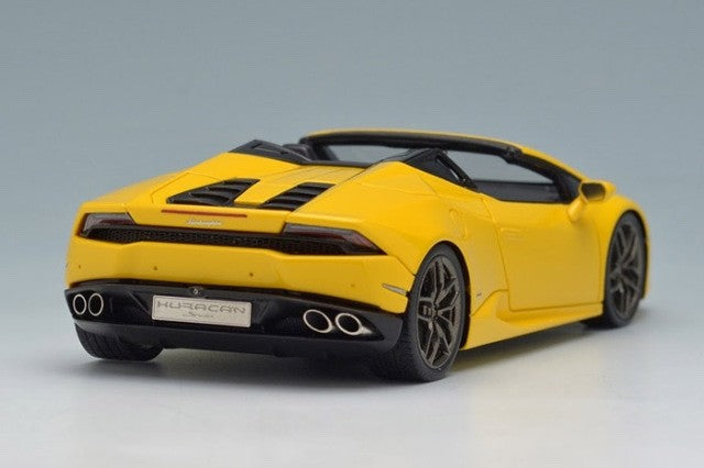 Make Up EIDOLON EM342A3 1/43 Lamborghini Huracan LP610-4 Spyder Pearl Yellow