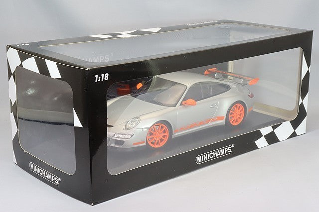 Minichamps MC155062120 1/18 Porsche 911 GT3 RS 2007 Silver
