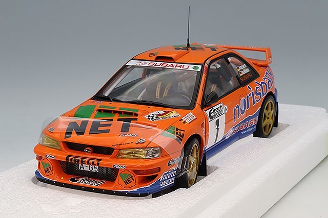 Sun Star SS5782 1/18 Subaru Impreza S5 WRC 1999 Winner Diecast