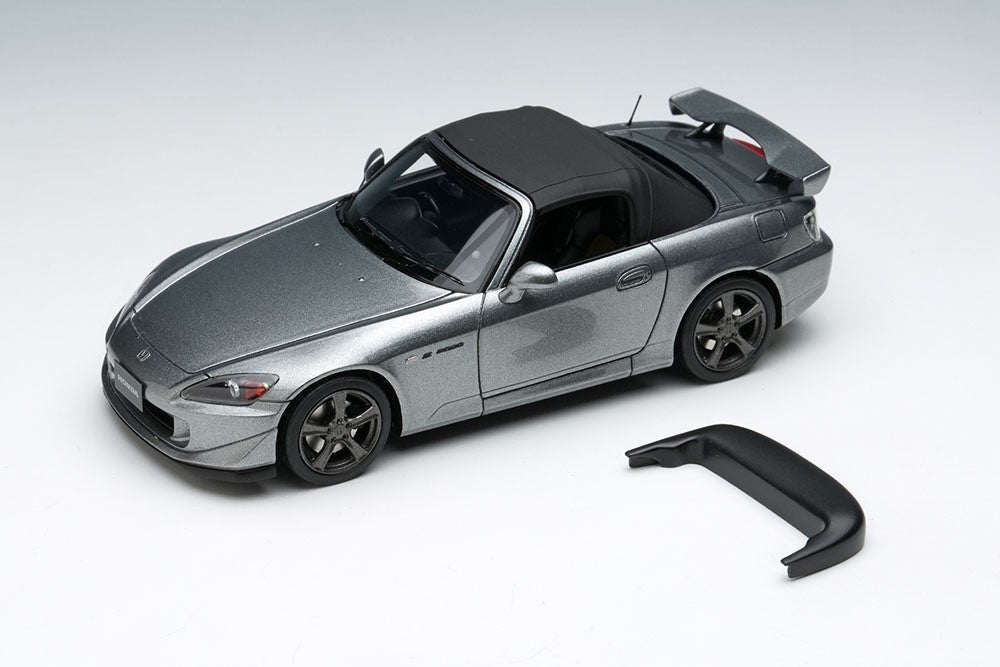 EIDOLON EM678G 1/43 Honda S2000 AP2 Type S 2007 Synchro Silver Metallic Limited