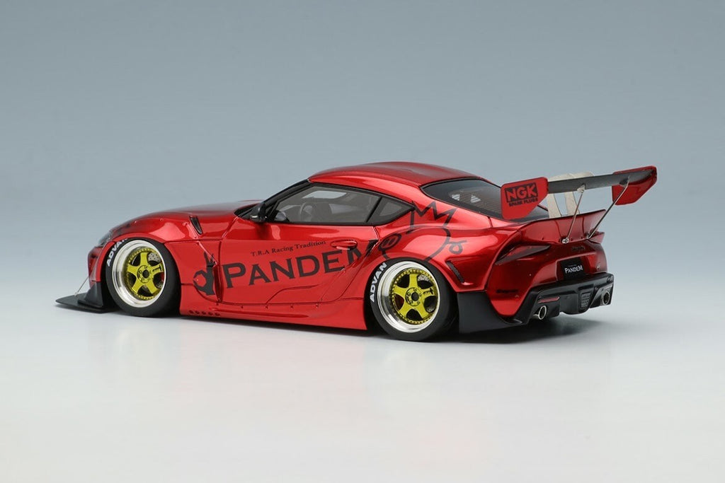 Make Up EIDOLON RB007E 1/43 Pandem GR Supra Ver1.5 Candy Red Widebody 2019