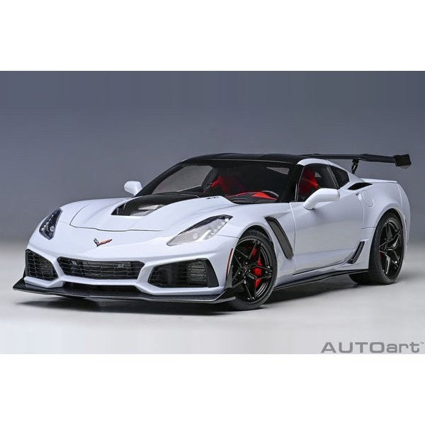 AUTOart 71277 1/18 Chevrolet Corvette C7 ZR1 Gray Metallic Die-cast Model Car