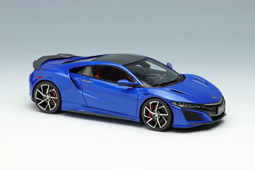 Make Up EIDOLON EM431C 1/43 Honda NSX NC1 Carbon Package Nouvelle Blue Pearl