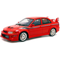 Pop Race PK18-EV65-RD01 1/18 Mitsubishi Evolution 6.5 Tommi Mäkinen Edition Red