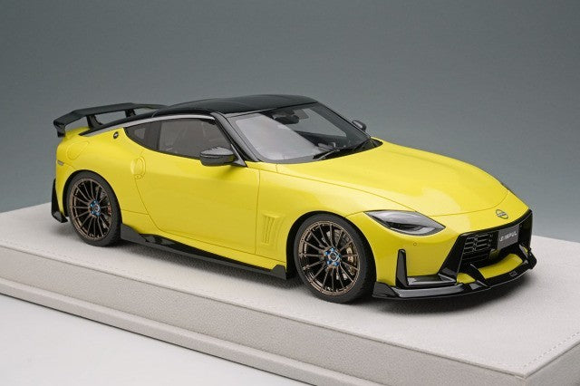 EIDOLON EML194E 1/18 IMPUL Fairlady Z 2023 Yellow Black Resin Limited 60pcs