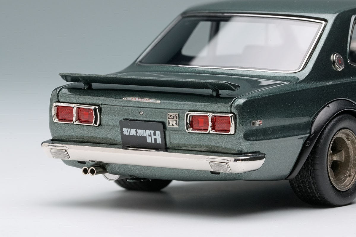 Make Up VISION VM244E 1/43 Nissan Skyline 2000 GT-R KPGC10 1971 Metallic Green