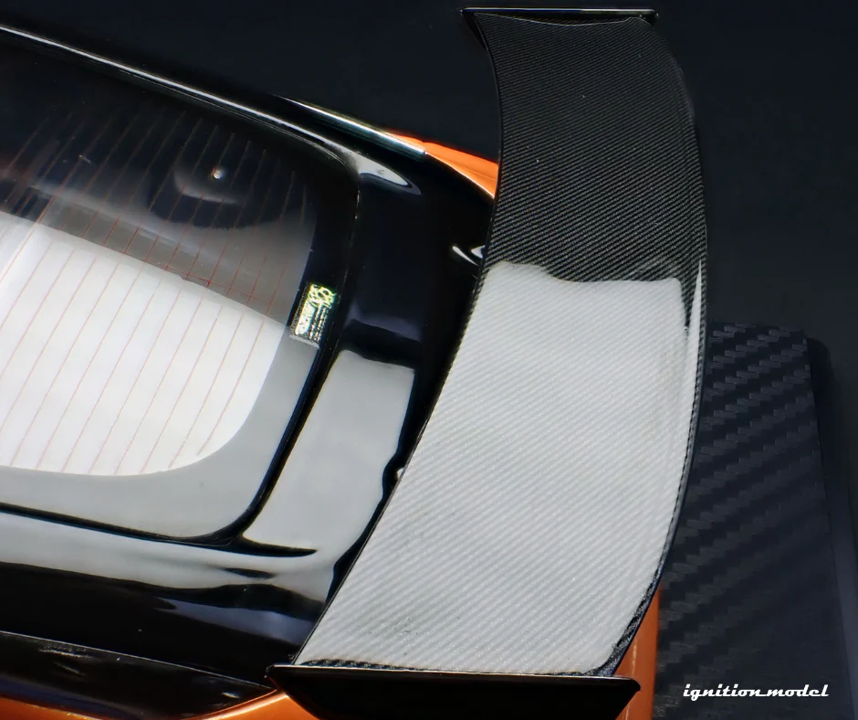 Ignition Model IG3382 1/18 TOP SECRET Nissan Fairlady Z RZ34 Orange Met Resin