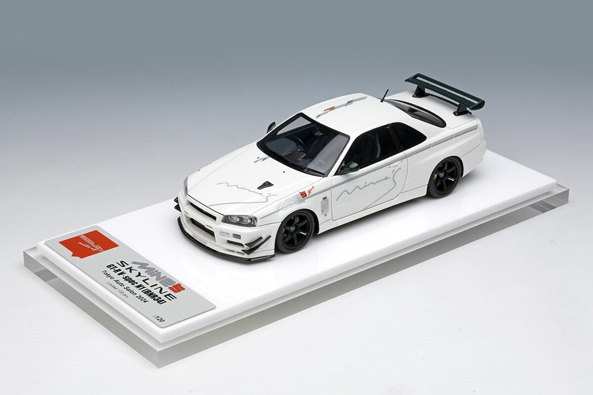 Make Up EIDOLON EM760 1/43 Mines Skyline GT-R BNR34 V-spec N1 Tokyo Auto Salon