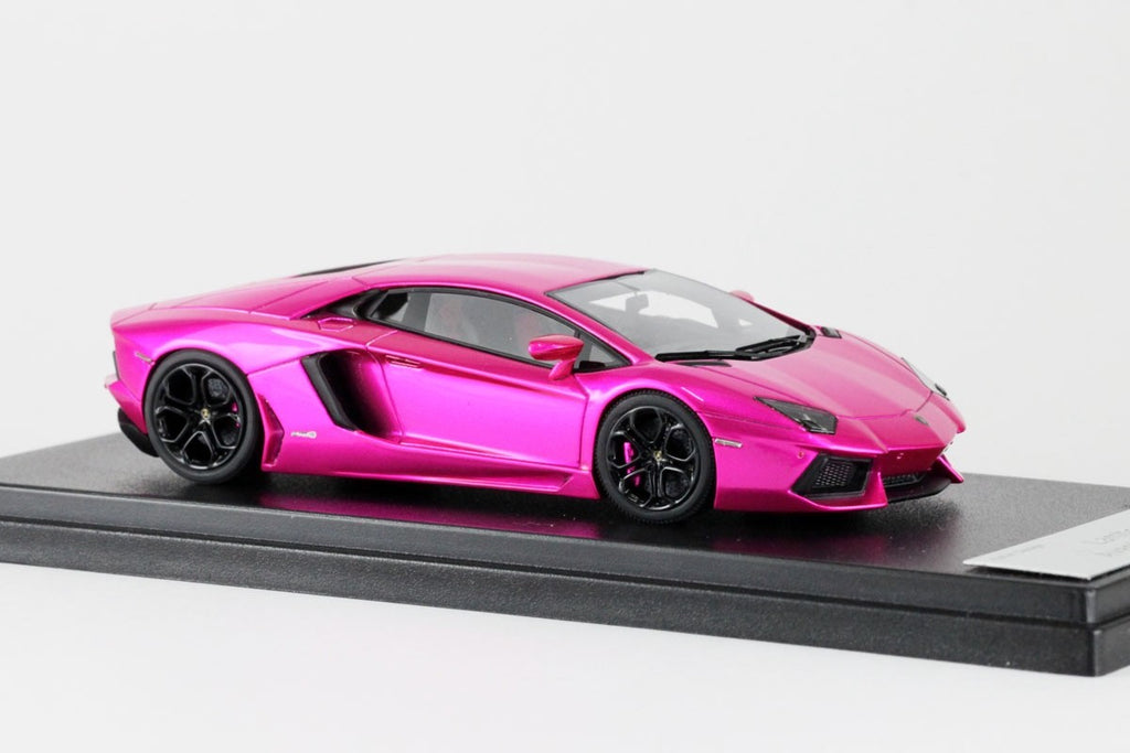 Looksmart LS384G 1/43 Lamborghini Aventador LP700-4 2011 Metallic Pink Ltd 49