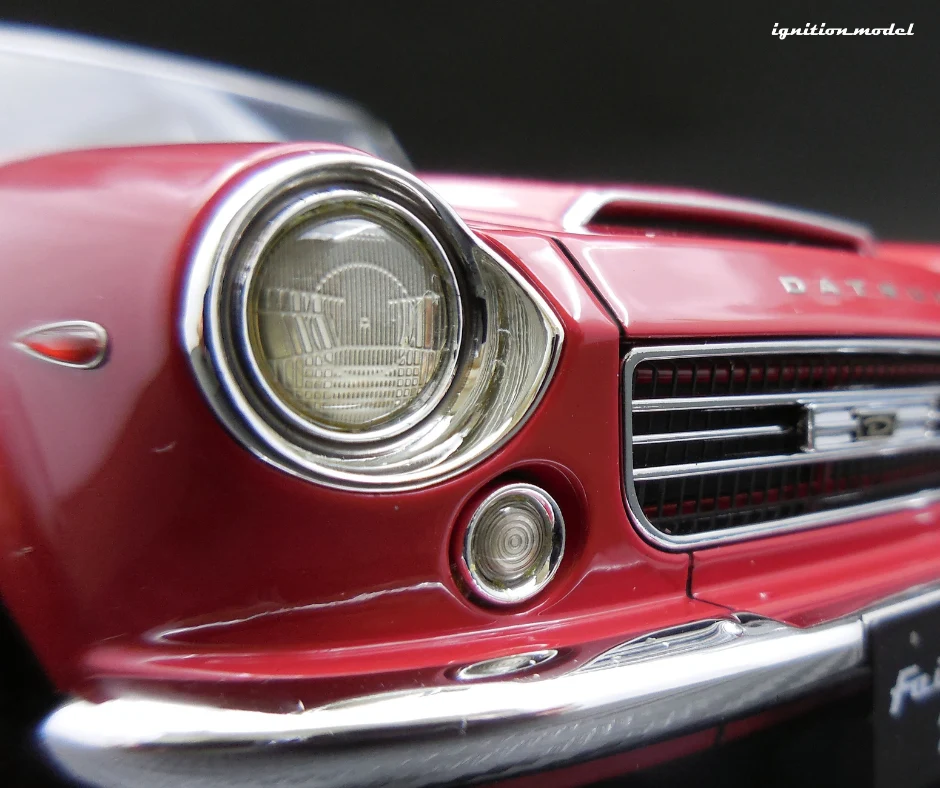 Ignition Model IG2710 1/18 Datsun Fairlady 2000 SR311 Roadster Burgundy Red