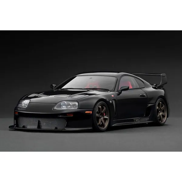 Ignition Model 1/18 Toyota Supra A80 TRD 3000GT Black Resin Model IG3599