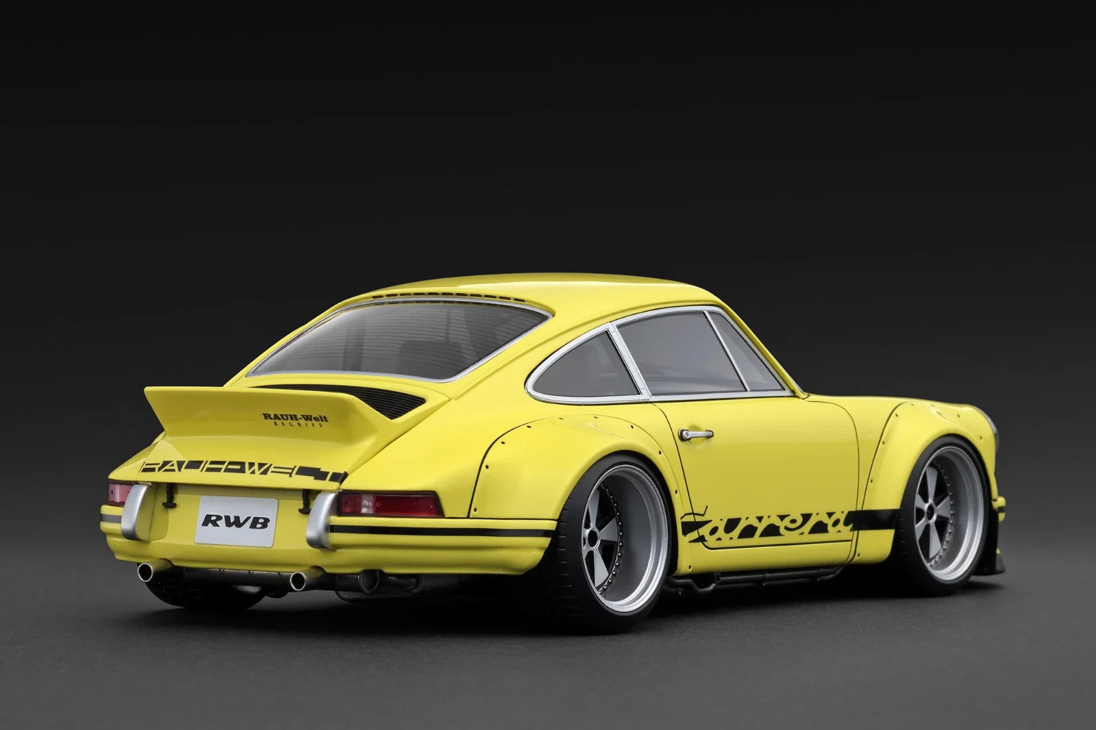 Ignition Model IG3876 1/18 Porsche RWB Backdate Yellow Coupe