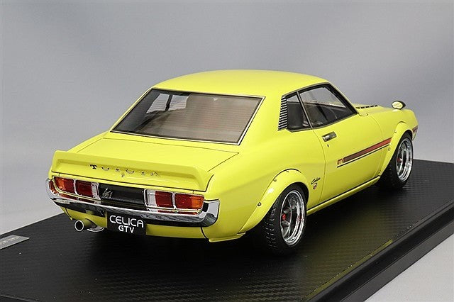 Ignition Model IG3688 1/18 Toyota Celica 1600GTV TA22 Watanabe Yellow Resin