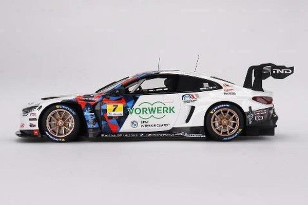 Top Speed TS0518 1/18 BMW M4 GT3 2023 Super GT White #7 Studie x CRS Resin