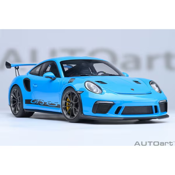 AUTOart 78182 1/18 Porsche 911 991.2 GT3 RS Light Blue Diecast