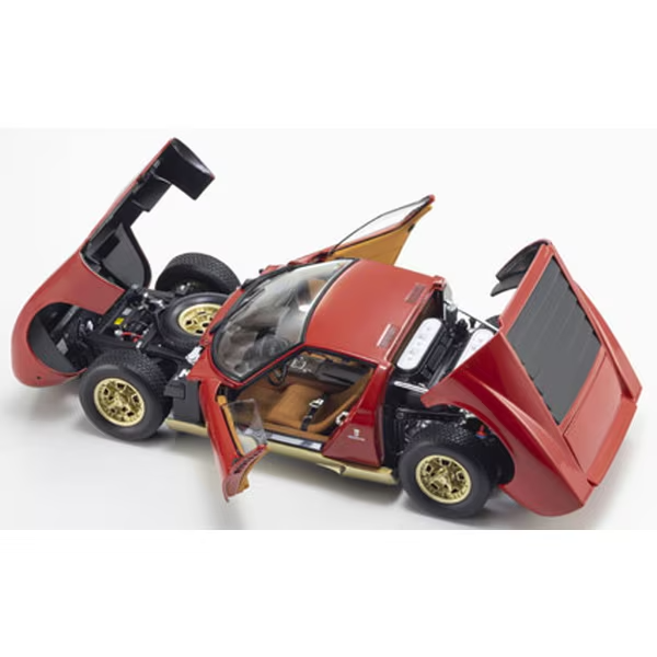 Kyosho KS08314R 1/18 Lamborghini Miura P400 Red Diecast Model Car