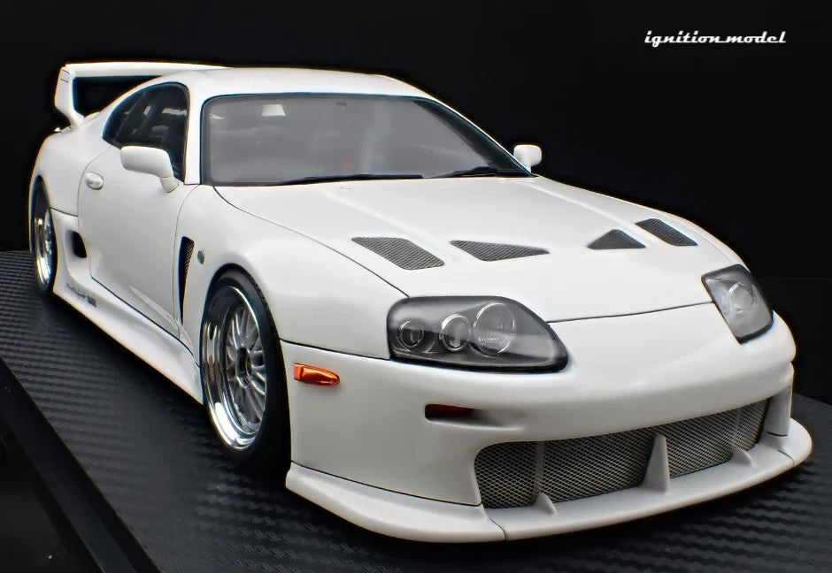 Ignition Model IG3597 1/18 Toyota Supra A80 TRD 3000GT White Resin