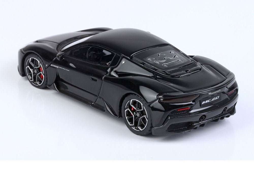BBR BBRC251B 1/43 Maserati MC20 2020 Nero Enigma Black Gloss Roof Resin Ltd 60pc