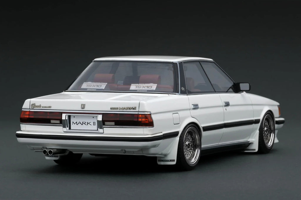 Ignition Model IG3819 1/18 Toyota Mark II Grande GX71 White Resin