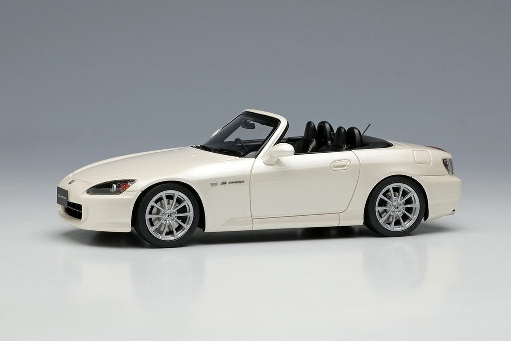 Make Up EIDOLON EM677B 1/43 Honda S2000 AP2 2005 Platinum White Pearl