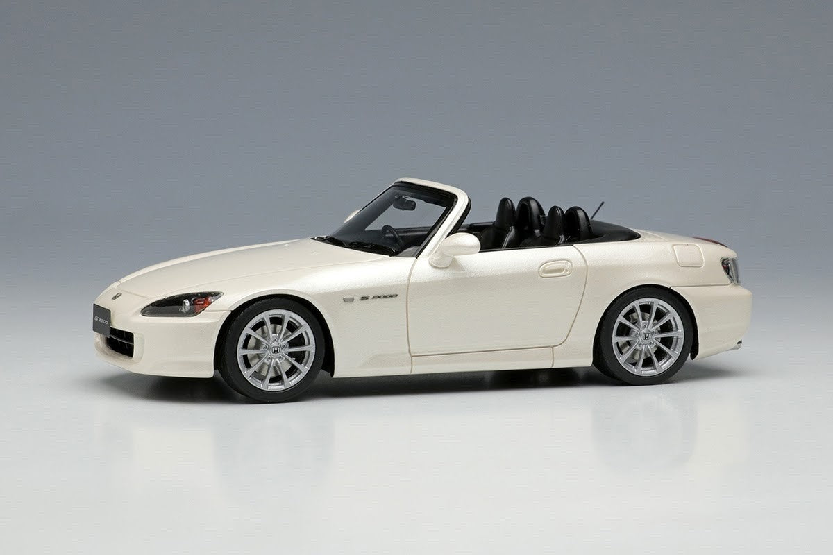 Make Up EIDOLON EM677B 1/43 Honda S2000 AP2 2005 Platinum White Pearl