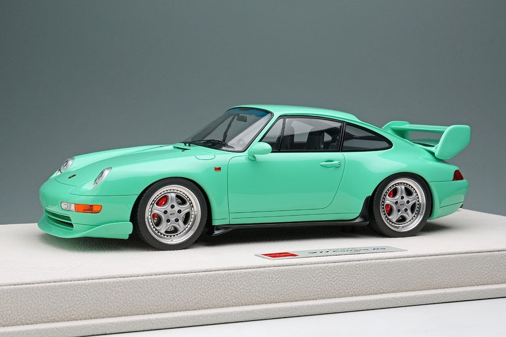 Make Up EIDOLON EML095I 1/18 Porsche 911 993 Carrera RS 1995 Japan Mint Green