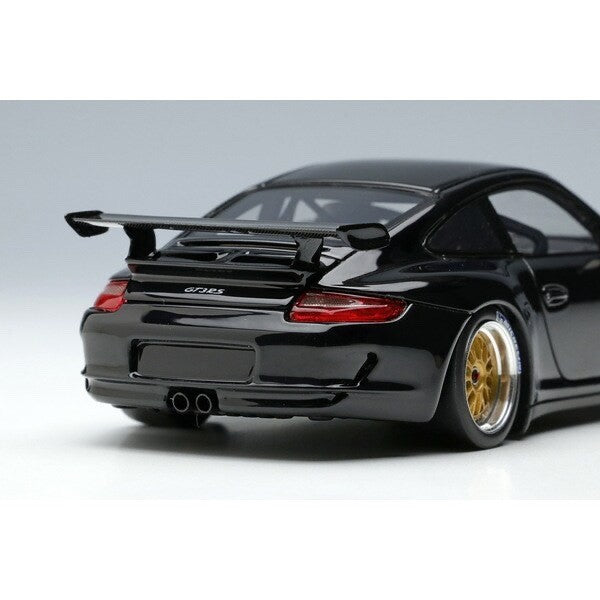 EIDOLON EM711A 1/43 Porsche 911 (997) GT3 RS 2007 BBS LM Wheel Black Resin Model