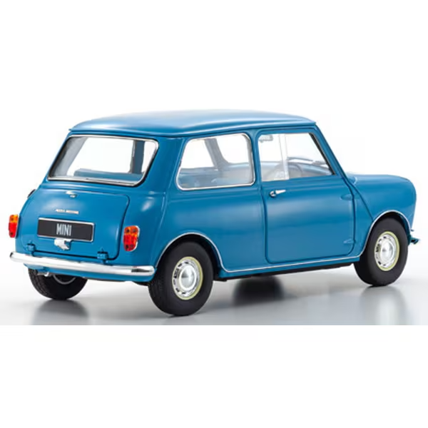 Kyosho KS08964BL - 1/18 Morris Mini Mk.1 1959 Clipper Blue [Die-cast Model Car]