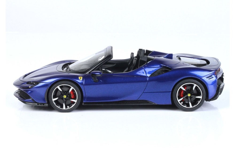 BBR BBRC244B 1/43 Ferrari SF90 Spider Blu Elettrico Metallic Blue Resin Ltd 140