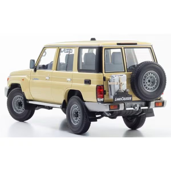 KYOSHO AL870102 1/18 Toyota Land Cruiser 76 2017 Beige Die-Cast Model
