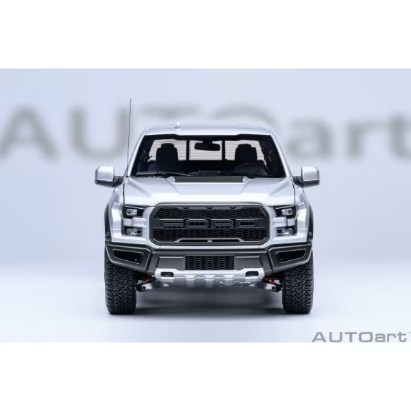AUTOart 72950 1/18 Ford F-150 Raptor SuperCrew 2019 Silver Diecast