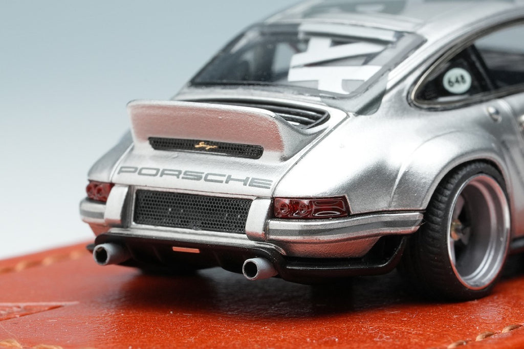 Make Up Titan64 TM004D 1/64 Singer DLS Silver Metallic Diecast Model Car