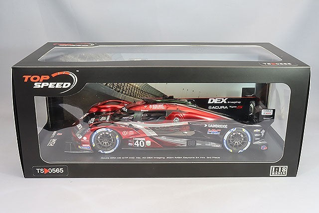 TOP SPEED TS0565 1/18 Acura ARX-06 GTP 2024 Daytona 24H #40