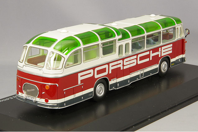 Schuco SCH450896600 1/43 Auwarter Porsche Racing Service Bus Multi Color