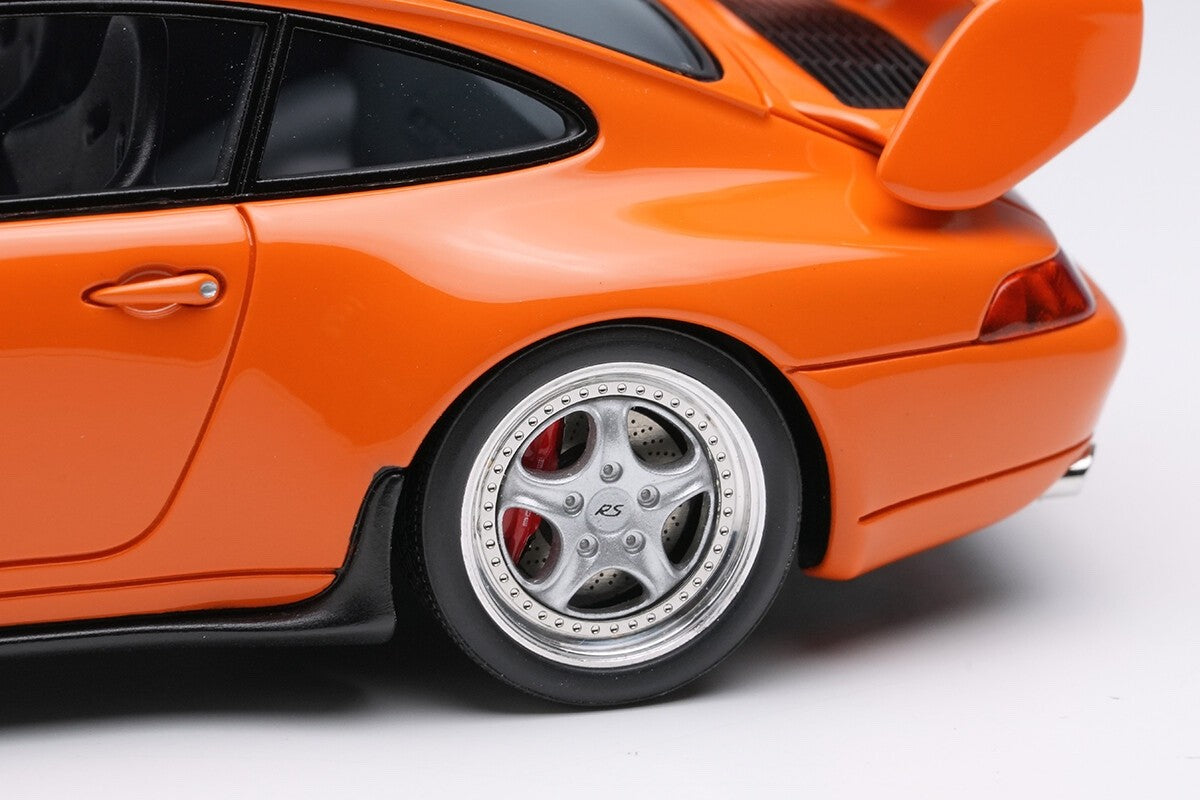Make Up  VISION VM096J 1/43 Porsche 911 993 Carrera RS 1995 Japan ver. Orange