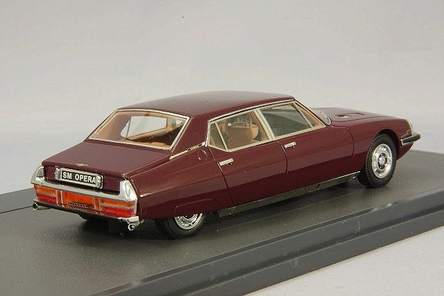 MATRIX MX10304-012 1/43 Citroen SM Opera Chapron 4-Door 1971 Maroon Resin