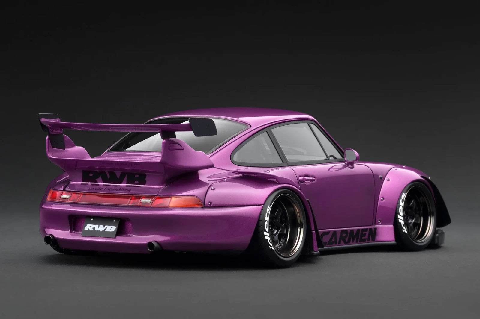 Ignition Model IG3623 1/18 RWB Porsche 993 Purple Metallic Resin