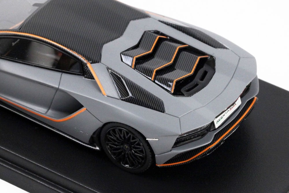 Looksmart LS468SE 1/43 Lamborghini Aventador S 2017 Grigio Acheso Resin Ad Pers
