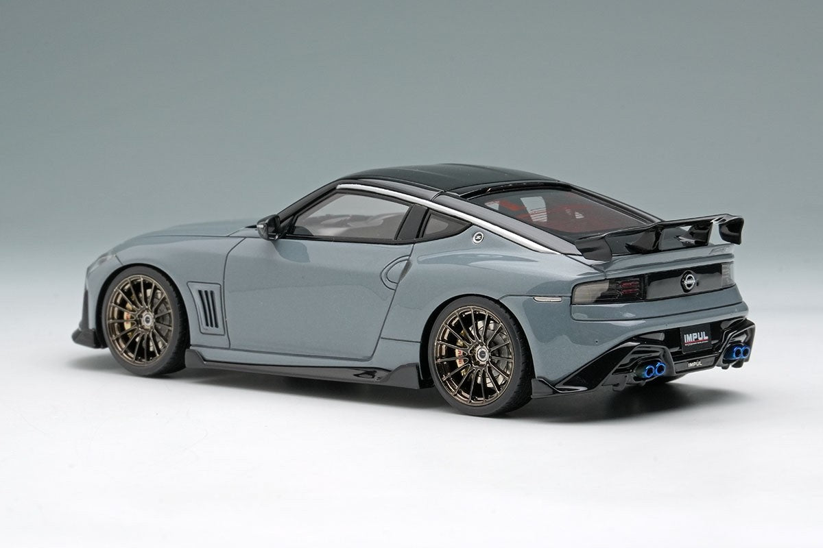 EIDOLON EM797D 1/43 IMPUL Fairlady Z 2023 Stealth Gray/Super Black Resin