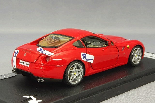 Racing43 GL007 1/43 Ferrari 599 GTB Rosso Scuderia Red Beige