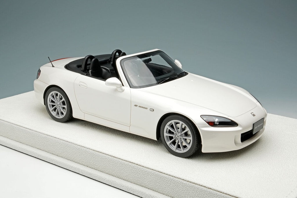 Make Up EIDOLON EML118B 1/18 Honda S2000 AP2 2005 Platinum White Pearl