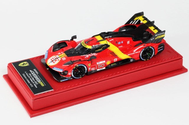 BBR Deluxe C287BDL 1/43 Ferrari 499P Le Mans 2023 No.50 Red Base Ltd 15pcs